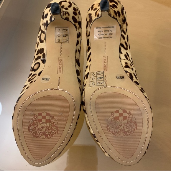 SOLD NWOT Vince Camuto Open Toe Heels - Picture 4 of 5